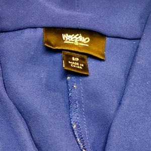 S Bright blue Mossimo work shirt